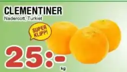 Nya Pulsen Clementiner erbjuda