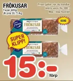 Nya Pulsen Fazer Frökusar erbjuda