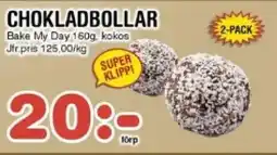 Nya Pulsen Chokladbollar erbjuda