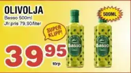 Nya Pulsen Basso Olivolja erbjuda