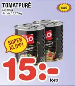 Nya Pulsen Lio Tomatpuré erbjuda