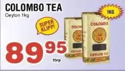Nya Pulsen Ceylon Colombo tea erbjuda