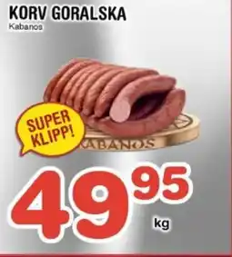 Nya Pulsen Korv goralska erbjuda