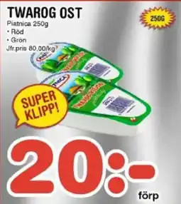 Nya Pulsen Piatnica Twarog ost erbjuda