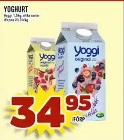 Nya Pulsen Yoggi Yoghurt erbjuda