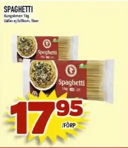 Nya Pulsen Kungsömen Spaghetti erbjuda