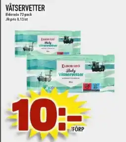 Nya Pulsen ELDORADO Våtservetter erbjuda