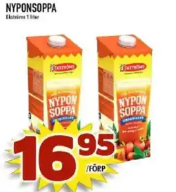 Nya Pulsen Ekströms Nyponsoppa erbjuda