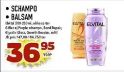 Nya Pulsen Elvital Schampo • balsam erbjuda