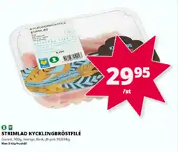 Tempo Garant Strimlad kycklingbröstfilé erbjuda