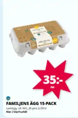 Tempo Familjens Ägg erbjuda