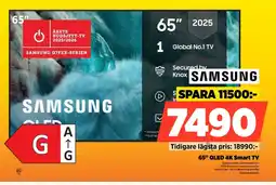 Power SAMSUNG 65" QLED 4K Smart TV TQ65Q7FAAUXXC erbjuda