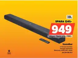 Power JBL Soundbar JBLSB510BLKEP erbjuda