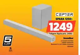 Power CEPTER Soundbar CBE340A erbjuda