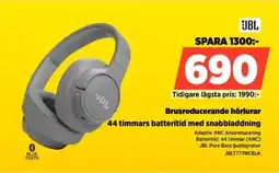 Power JBL Brusreducerande hörlurar JBLT777NCBLK erbjuda