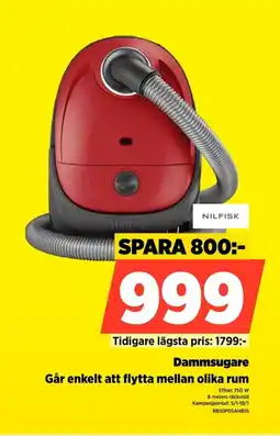 Power NILFISK Dammsugare RB10P05AHB15 erbjuda