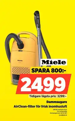 Power Miele Dammsugare GUARDMIYE erbjuda