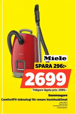 Power Miele Dammsugare GUARDLIREDPUL erbjuda