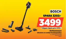 Power BOSCH Skaftdammsugare BSS81POWI erbjuda