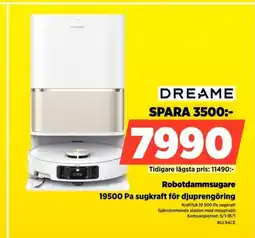 Power DREAME Robotdammsugare RLL94CE erbjuda