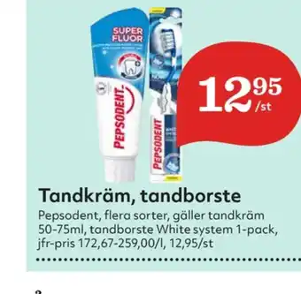 Pepsodent Tandkräm