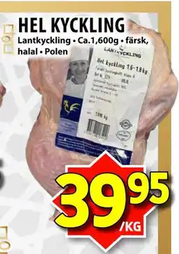 Matvärlden Tensta HEL KYCKLING erbjuda