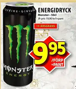 Matvärlden Tensta ENERGIDRYCK erbjuda