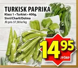 Matvärlden Tensta TURKISK PAPRIKA erbjuda