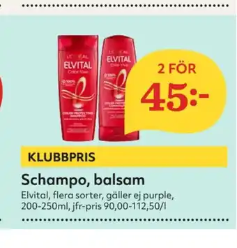 Hemköp Elvital Balsam erbjuda