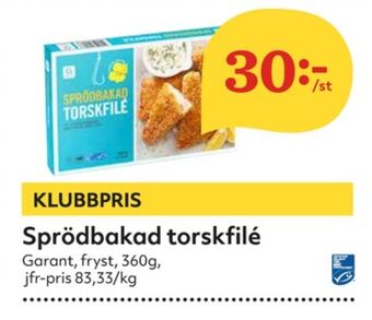 Hemköp Garant Torskfilé erbjuda