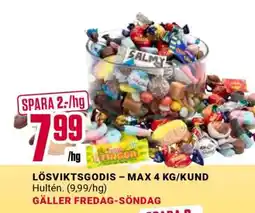 ÖoB Lösviktsgodis erbjuda