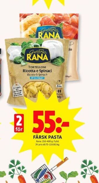 ICA Kvantum Rana Pasta erbjuda
