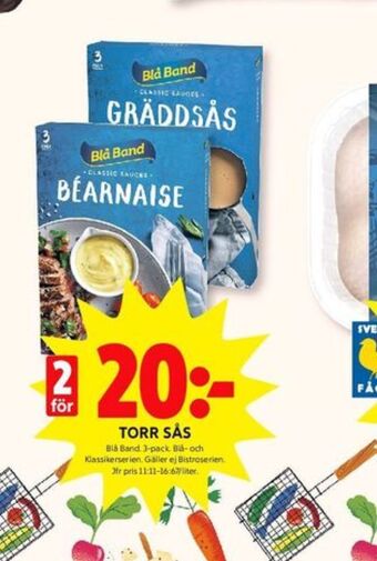 ICA Kvantum Blå Band Såser erbjuda