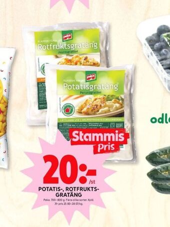 ICA Kvantum Peka Rotfruktsgratäng erbjuda