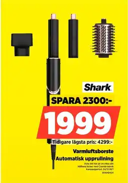 Power Shark Varmluftsborste SHAHD424 erbjuda