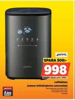 Power Point Luftfuktare POHYDRO erbjuda