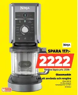 Power NINJA Glassmaskin NC502EU erbjuda