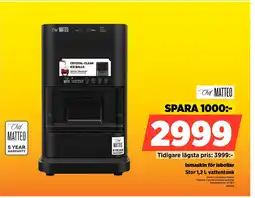 Power Chef Matteo Ismaskin för isbollar erbjuda