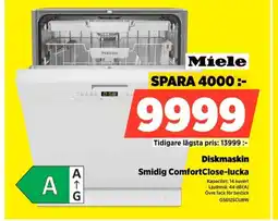 Power Miele Diskmaskin G5612SCUBW erbjuda