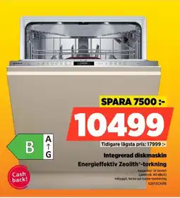 Power Integrerad diskmaskin S257ZCX01E erbjuda