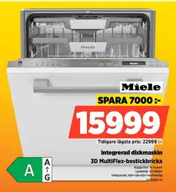 Power Miele Integrerad diskmaskin G72625CVI erbjuda
