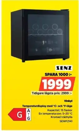 Power SENZ Vinkyl SEWF2141 erbjuda