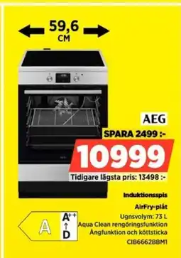 Power AEG Induktionsspis CIB6662BBM1 erbjuda