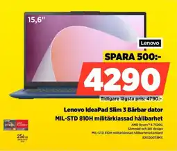 Power Lenovo IdeaPad Slim 3 Bärbar dator erbjuda
