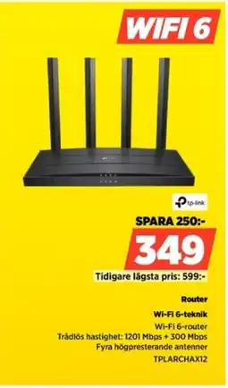 Power Router TPLARCHAX12 erbjuda