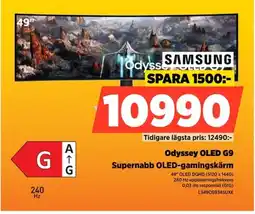 Power SAMSUNG Odyssey OLED G9 LS49CG934SUXE erbjuda