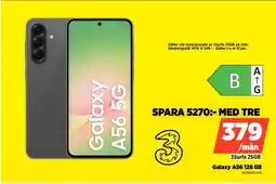 Power SAMSUNG Galaxy A56 128 GB SMA566BZKAEUB erbjuda