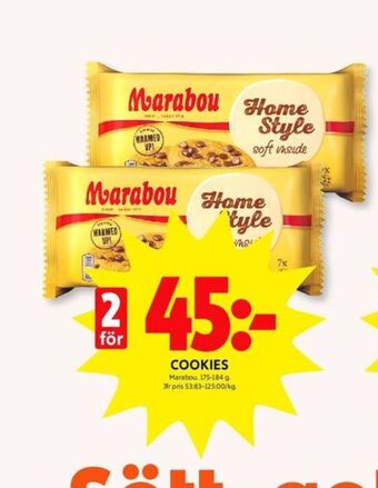 ICA Kvantum Marabou Cookies erbjuda