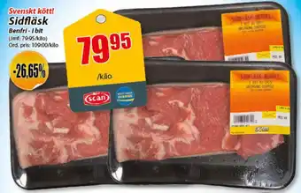 Svenskt kött! Sidfläsk