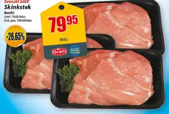 Svenskt kött! Skinkstek
